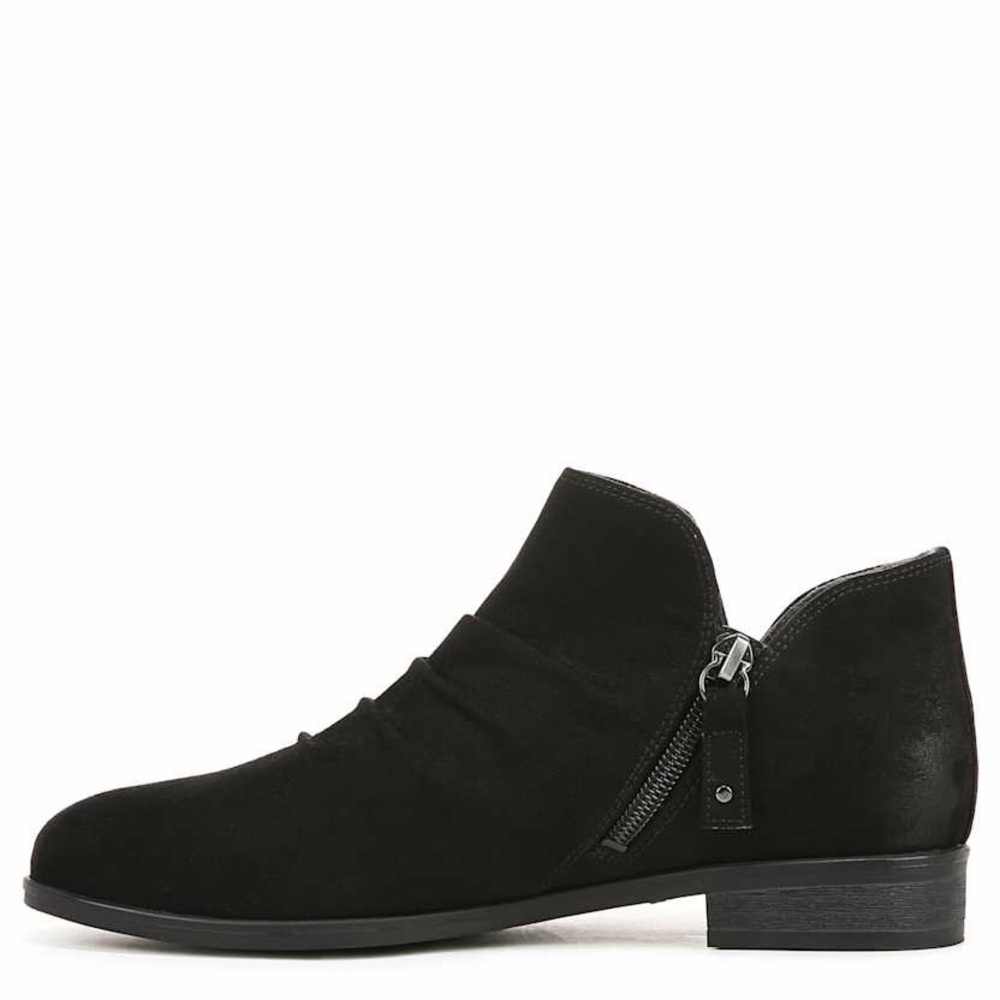 NWT Dr Scholls Black Vegan Suede Rae Ankle Bootie Size 7 - Picture 2 of 11
